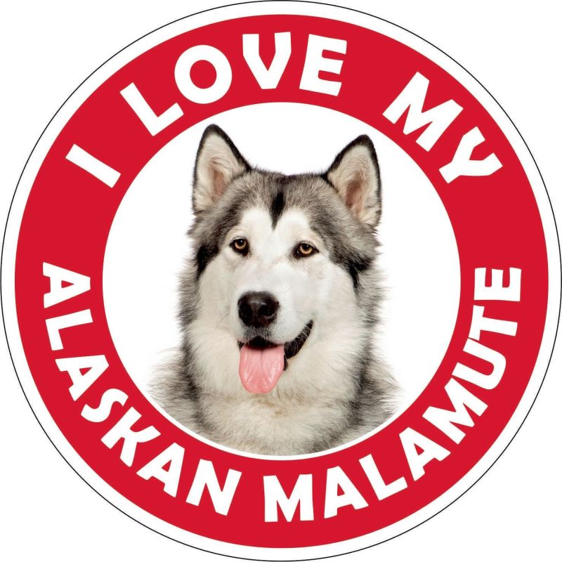 Alaskan Malamute sticker