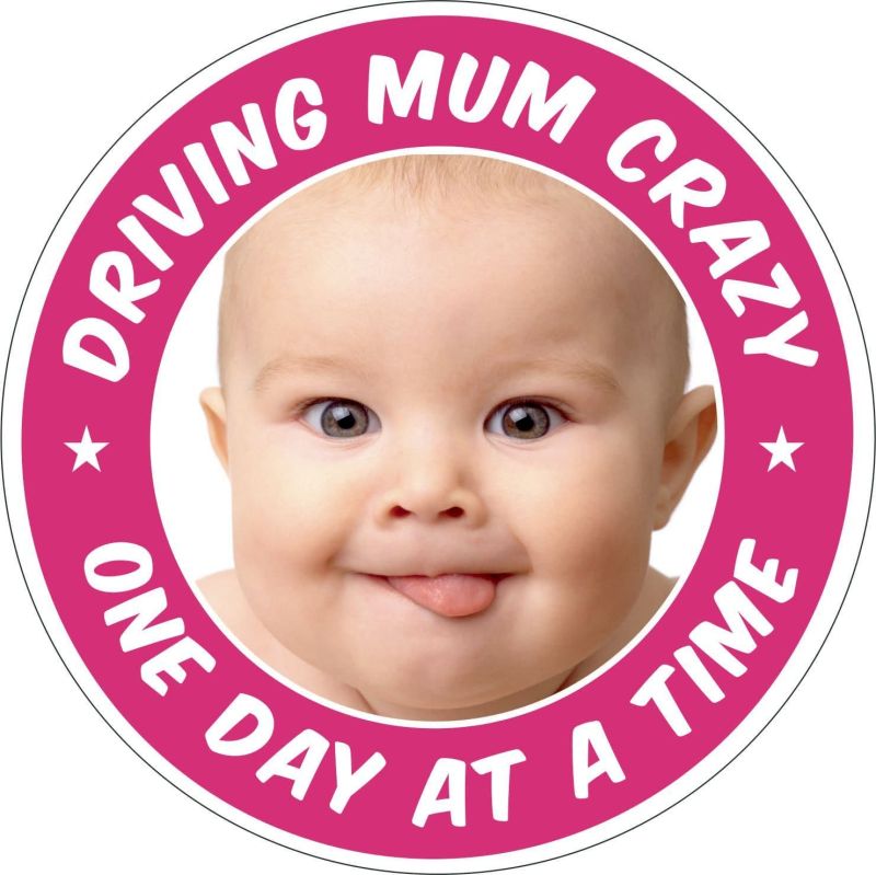 Driving Mum Crazy sticker