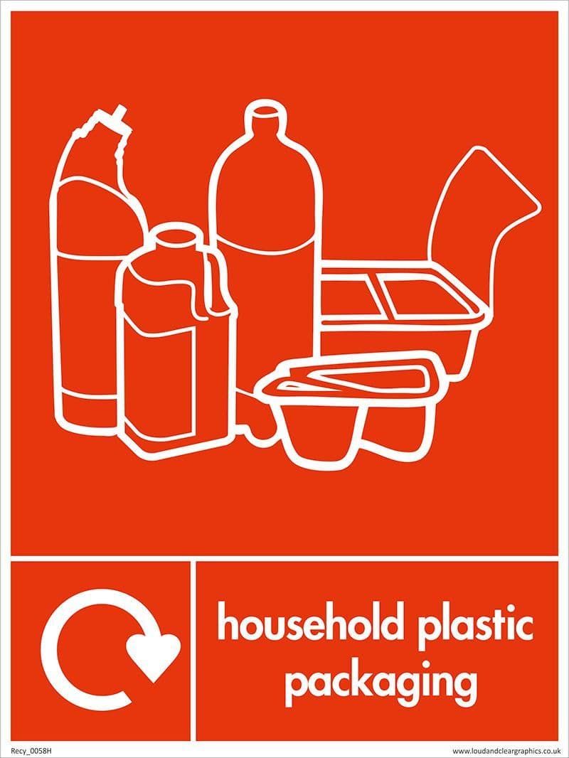 Household plastic packaging