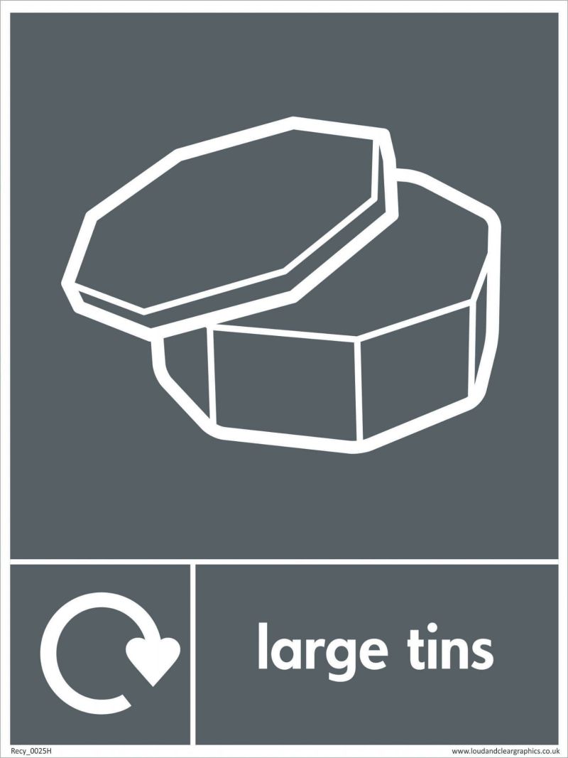 Large tins