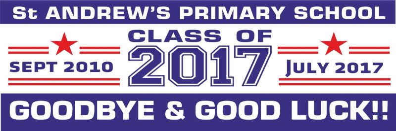 Leavers Banner - Template 2