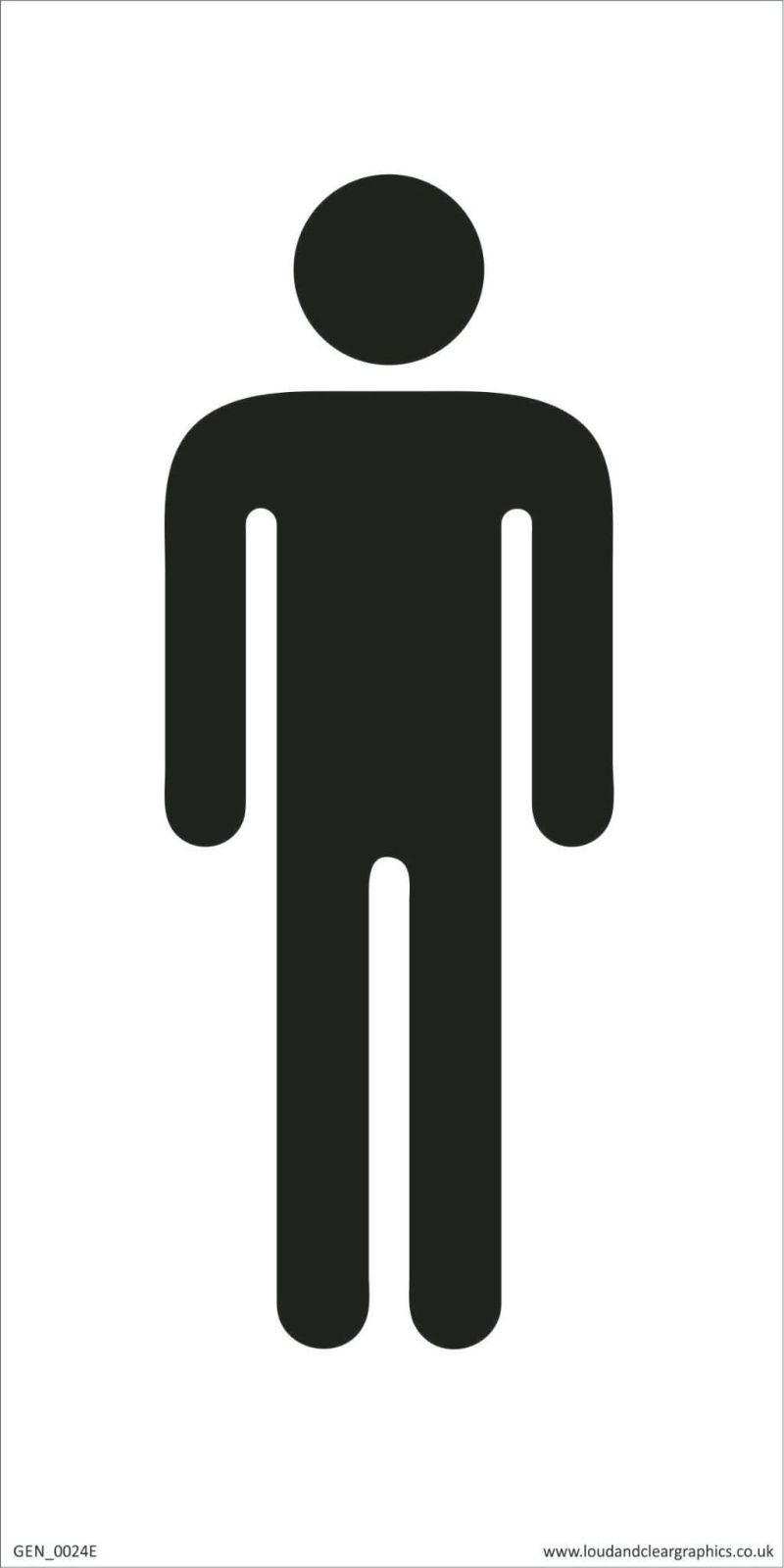 male toilets symbol