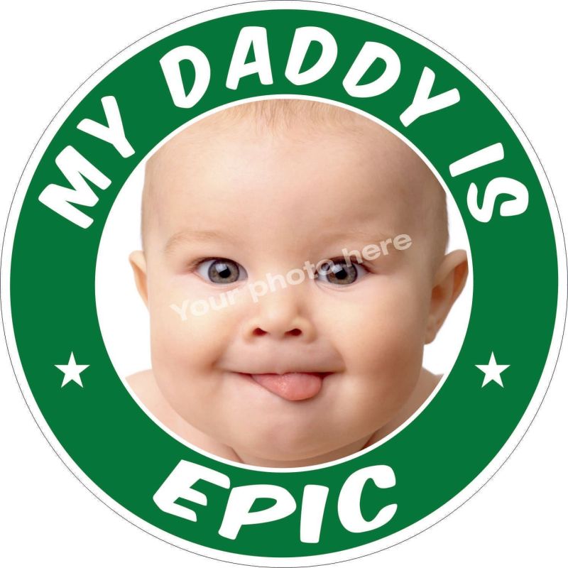 My Daddy is Epic sticker
