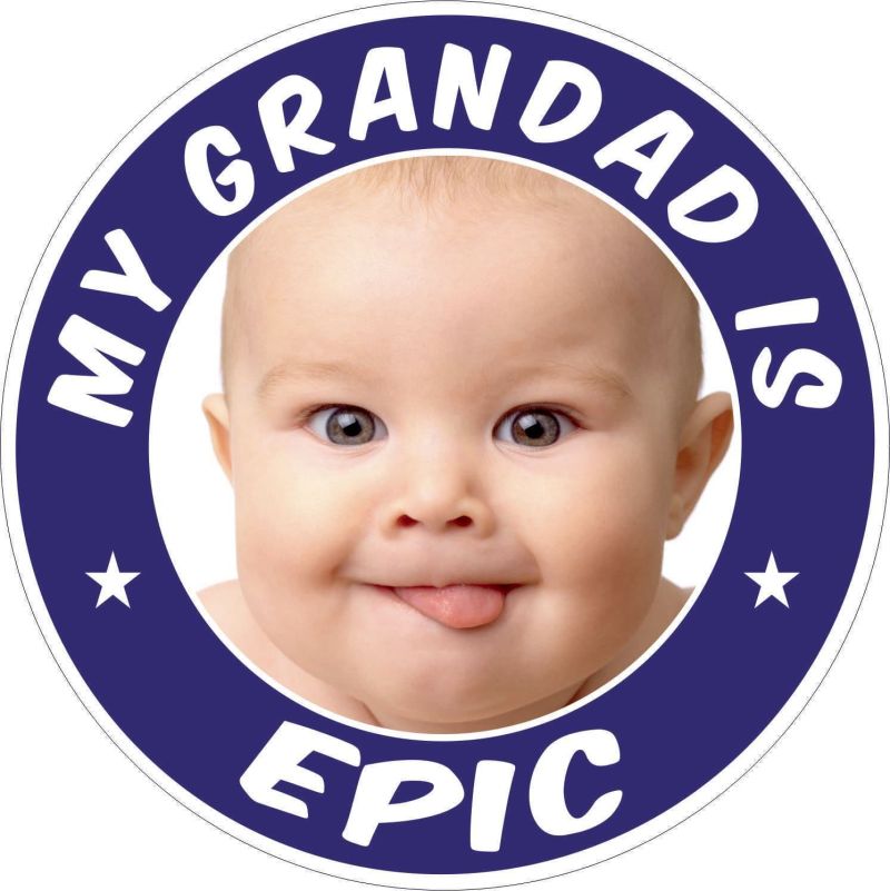 My Grandad is Epic sticker