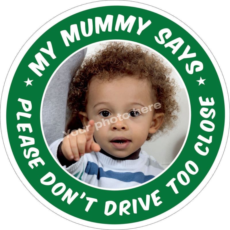 My Mummy says sticker
