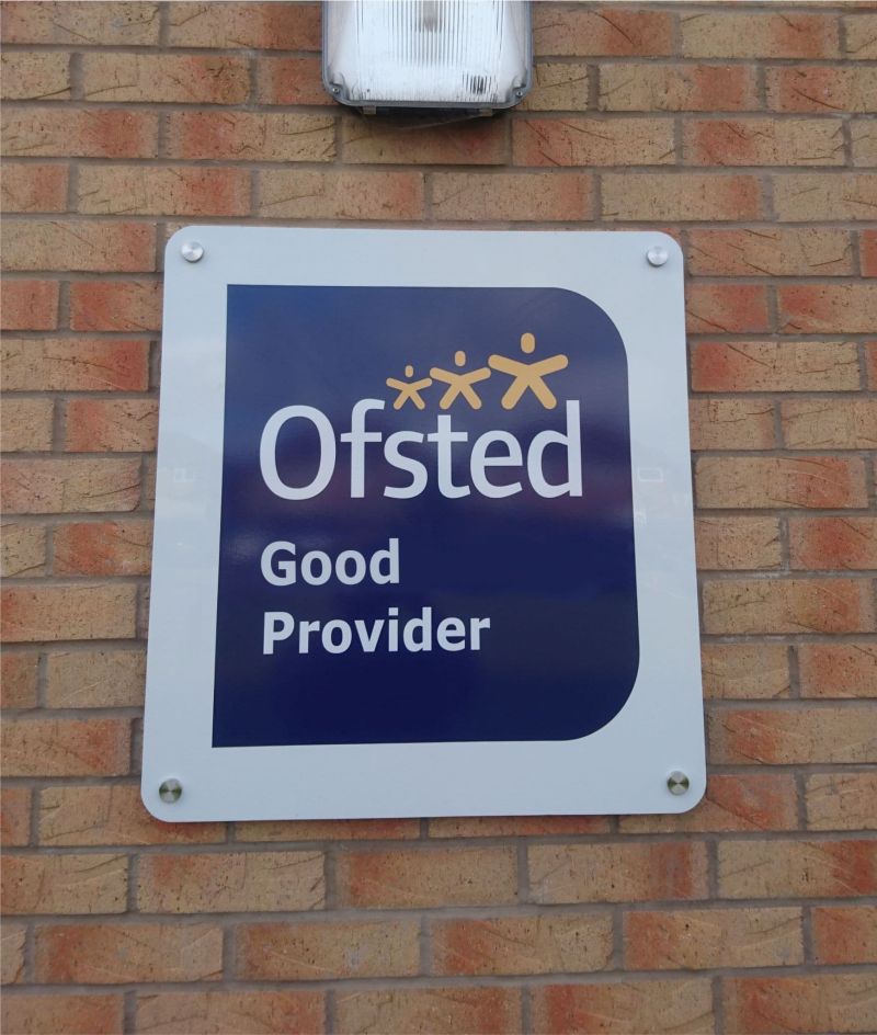 Ofsted Good Wall sign