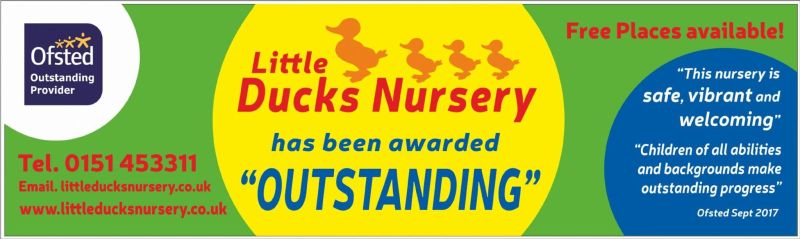 Ofsted Outstanding banner -  Template 2