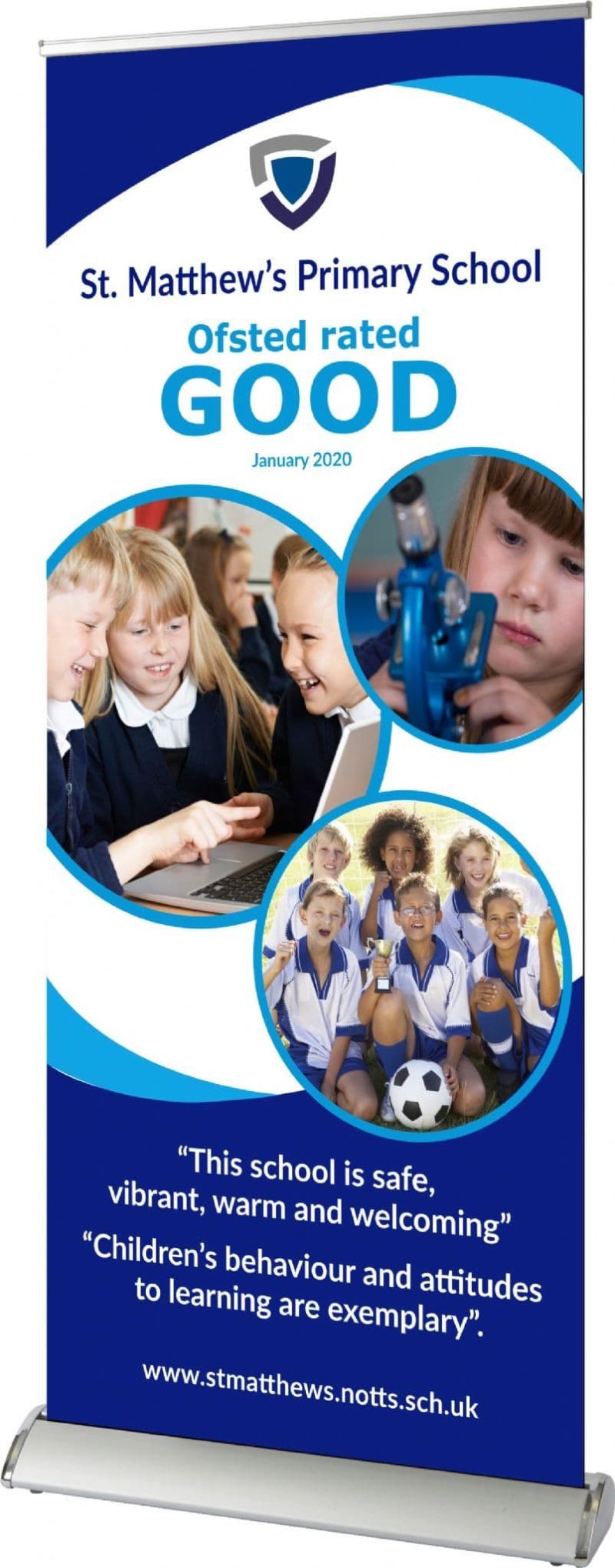 Ofsted Roller banner - Template 3