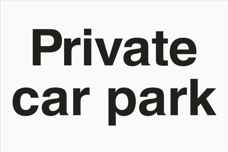 Private car park