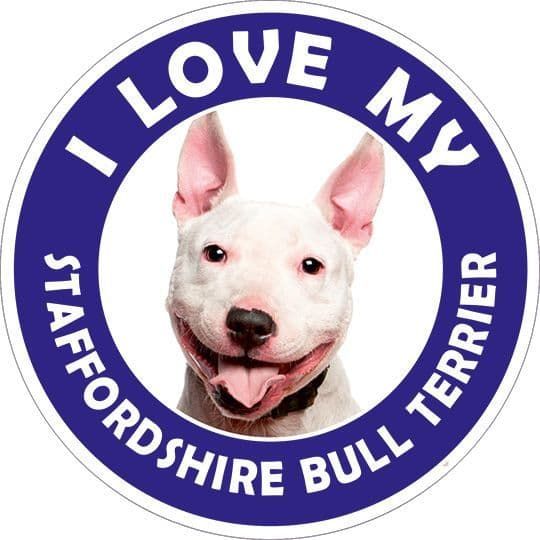 Staffordshire Bull Terrier sticker