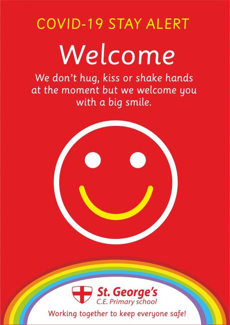 Stay Alert - Welcome Sign