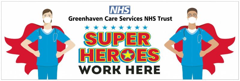 Super Hero  Banner Template 1 NHS