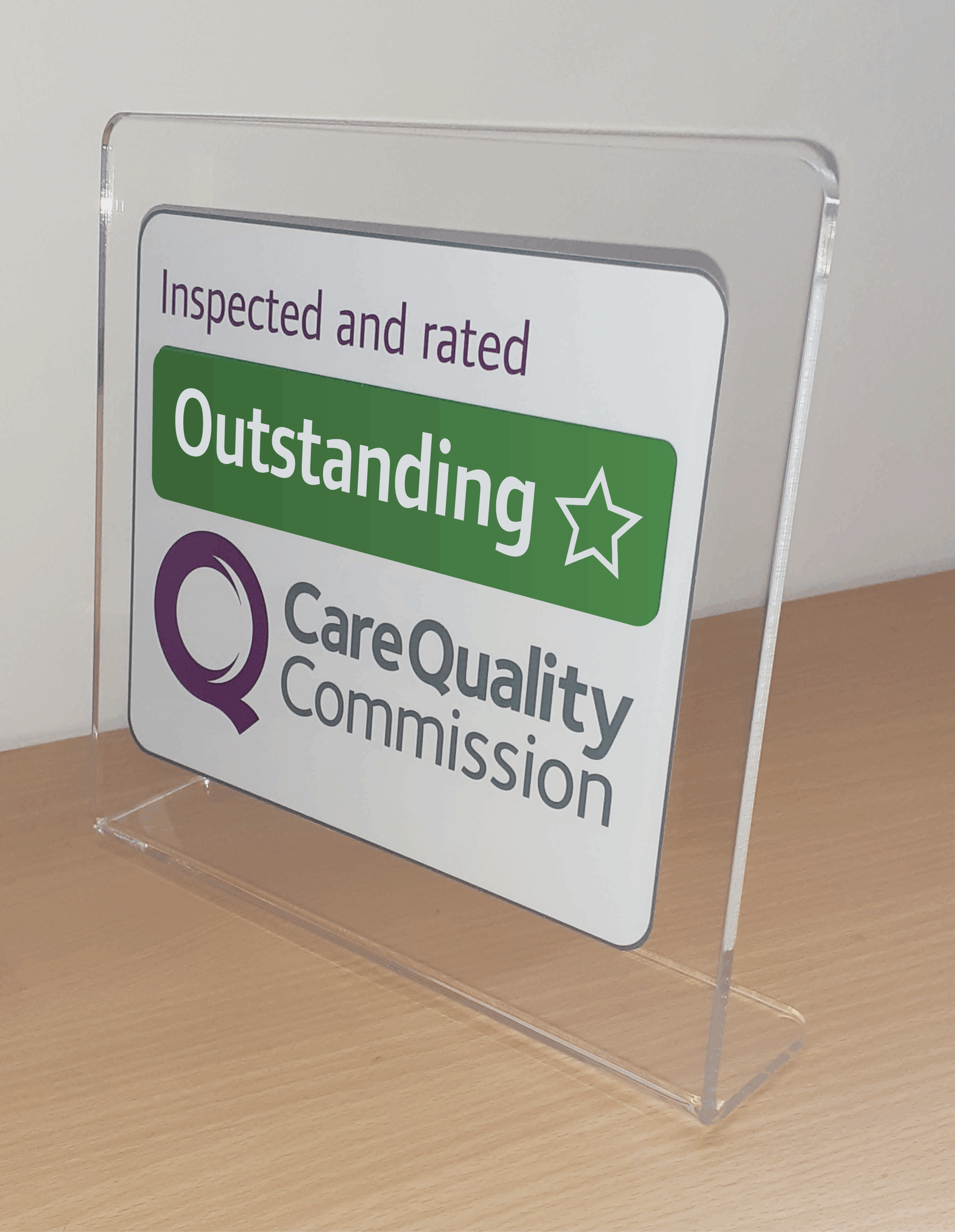 CQC Freestanding sign