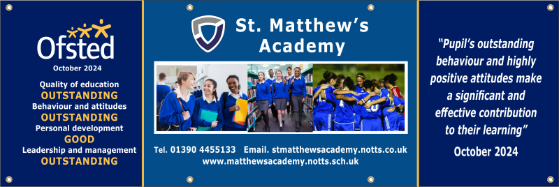 Ofsted banner - Template 12