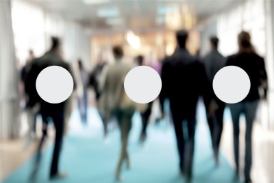 Circles glass safety sticker