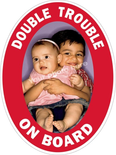 Double Trouble sticker
