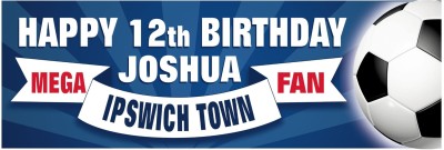 Ipswich Town Birthday banner