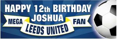 Leeds Birthday banner