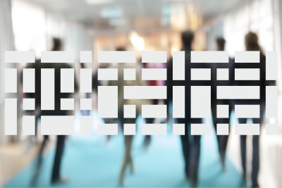 Maze glass safety sticker