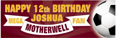 Motherwell Birthday banner