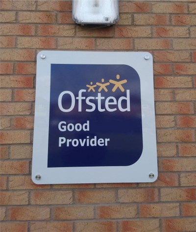 Ofsted Good Wall sign