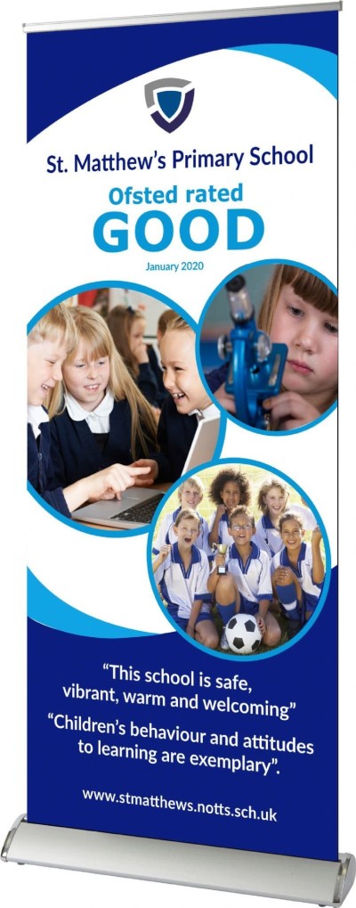 Ofsted Roller banner - Template 3