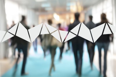 Origami glass safety sticker