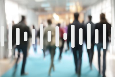 Random Vertical Lines glass safety sticker