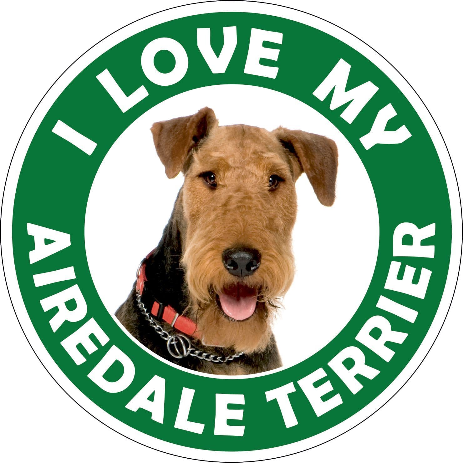 Airedale Terrier sticker
