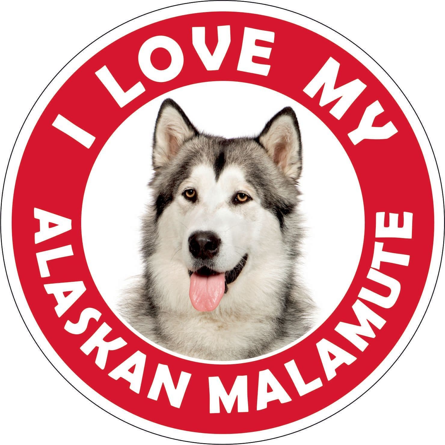 Alaskan Malamute sticker