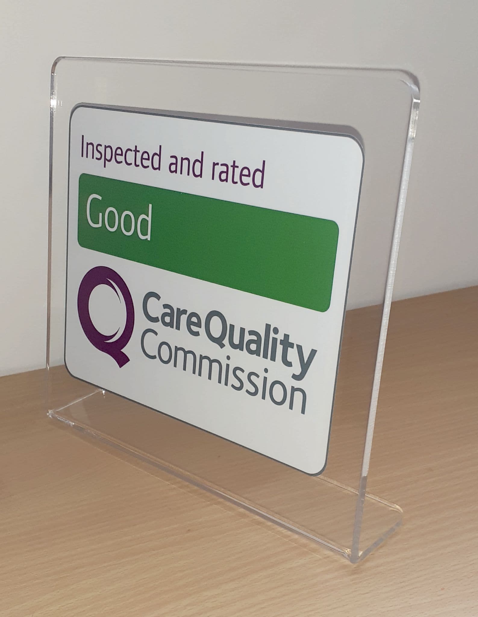 CQC Freestanding sign
