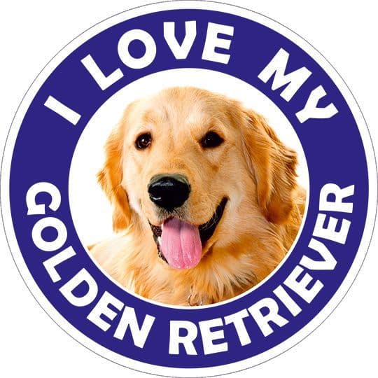 Golden Retriever sticker