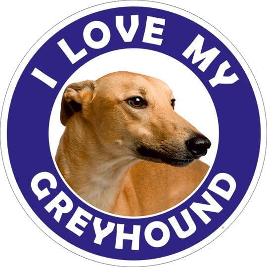 Greyhound sticker