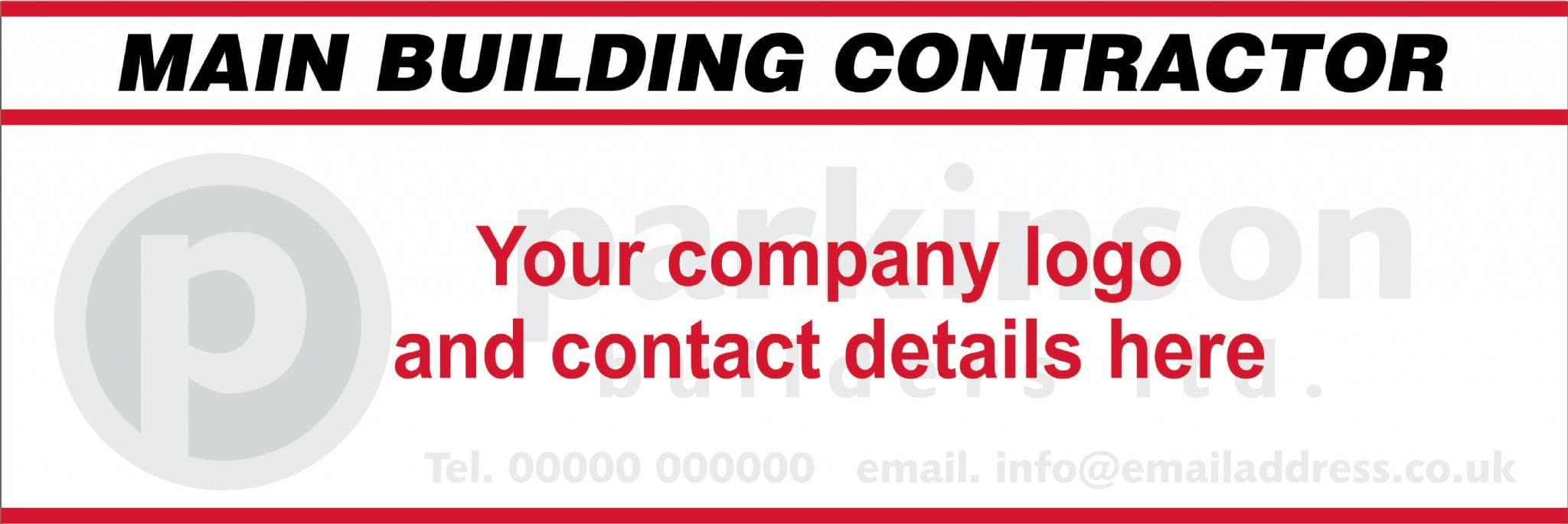 Main Contrator Banner