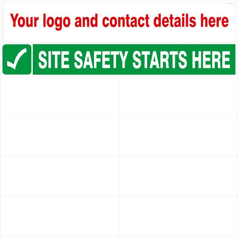 Site safety starts here