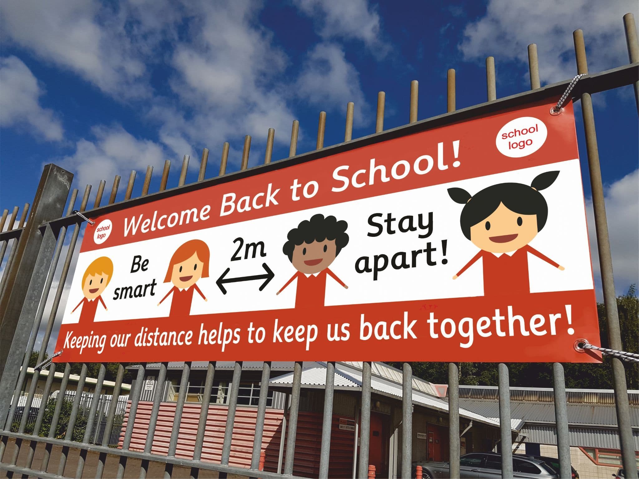 Social Distancing Banner Template 3