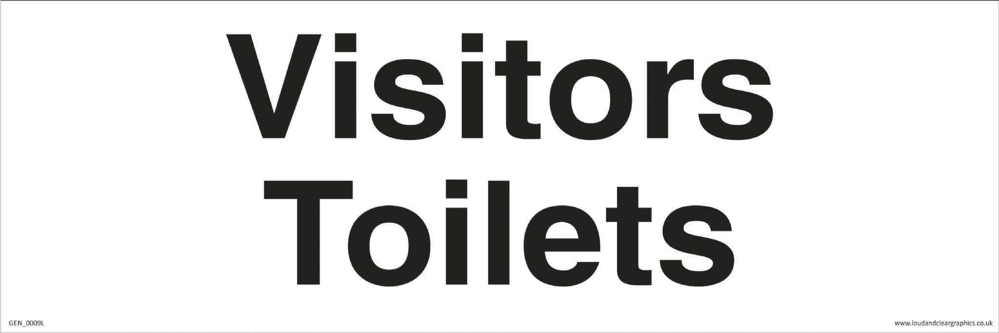 Visitors Toilets